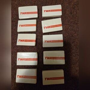 Vintage TWA Soaps Lot Of 10